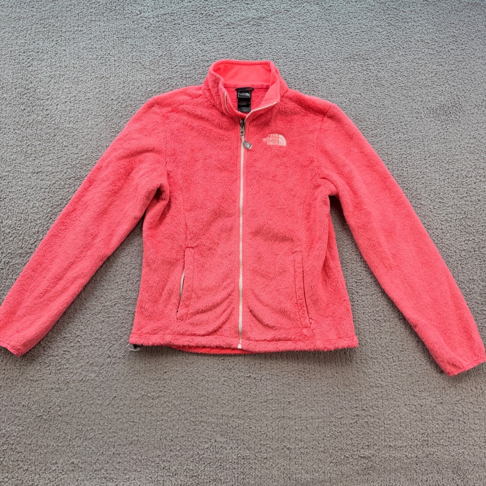 The North Face Womens Osito Full Zip Fleece Jacket Pink Small 2740